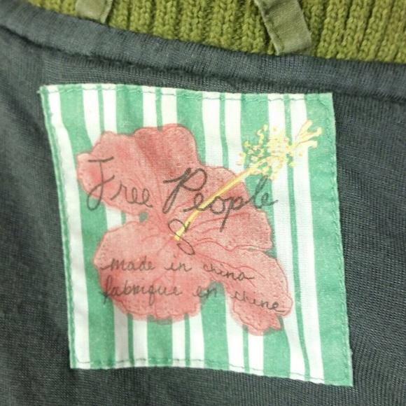 Free people hibiscus flower bomber jacket - Picture 4 of 4